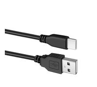 Zxfdsfdbnm Cable flexible extralargo de 3,5 metros con extremo recto de 90 grados para equipos de seguridad electrónica, cable de alimentación USB a tipo C