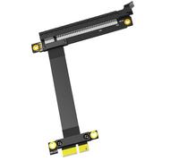 Zxfdsfdbnm Cable PCIE Gen3.0 de 25 cm 1X a 16X PCIExpress PCIE X16 Extender Ángulo Recto