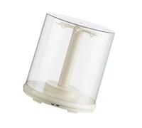 Zxfdsfdbnm Caja de almacenamiento de música giratoria para figuras de acción, animales de peluche, organizador de vitrina protectora transparente, estuche giratorio