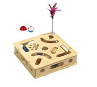Zxfdsfdbnm Caja de juego interactiva con bolas de laberintos para rascar la durabilidad mental y del entretenimiento