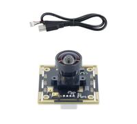 Zxfdsfdbnm Cámara web industrial Ov4689 con sensor de alta resolución de 4 MP y salida de 110 FPS para sistemas de automatización, lente opcional