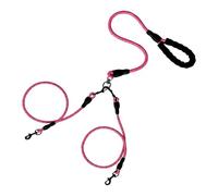 Zxfdsfdbnm Correas reflectantes duraderas para perros con cordón desmontable ergonómicas y un botón de mano para caminar correas ligeras