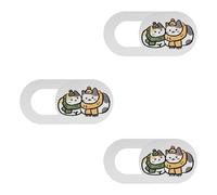 Zxfdsfdbnm Creative Animal Webcam Covers - Protector de lente adecuado para proteger la privacidad en teléfonos, tabletas y portátiles