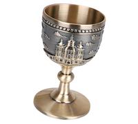 Zxfdsfdbnm Cristal alto de aleación de zinc de alta calidad para vodka, tequilas, licor, vaso de metal ruso