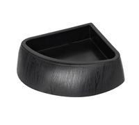 Zxfdsfdbnm Cuenco para hábitat de reptiles con forma triangular, perfecto para bandeja de alimentos para anfibios, bandeja multifuncional