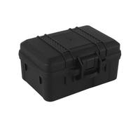 Zxfdsfdbnm Dry Box - Funda rígida protectora para exteriores, a prueba de golpes, con inserto de espuma, Color negro.