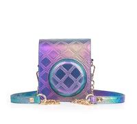 Zxfdsfdbnm Funda de piel sintética para cámara Mini12 Instants con correas ajustables para el hombro y bolsillo, ciruela