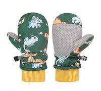 Zxfdsfdbnm Guantes de esquí para niños, a prueba de salpicaduras, con dibujos animados, dinosaurios, guantes de patinaje sobre hielo, resistentes al viento, guantes de nieve para niños