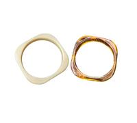 Zxfdsfdbnm Pulsera unisex de moda con puño ancho de resina para fiestas y eventos, cómoda pulsera, talla única, como se describe