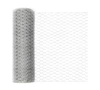 Zxfdsfdbnm Rollo de alambre hexagonal de acero galvanizado para la instalación que protege a los conejos de aves de corral de daños en el exterior alambre de ganado