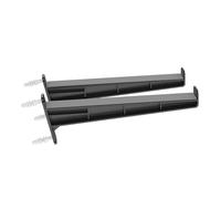 Zxfdsfdbnm Soporte organizador montado en la pared para ahorrar espacio para teclado y tableta, dispositivo electrónico, paréntesis flexible
