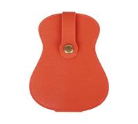 Zxfdsfdbnm Soporte para púas de guitarra, de piel sintética, organizador de púas, estuche de almacenamiento para púas de guitarra, bolsa de púas de guitarra