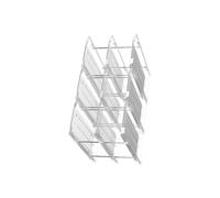 Zxfdsfdbnm Soporte portátil de 3 niveles para refrigerador o encimera, con diseños inclinados para un fácil acceso, planificador de latas apilable