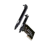 Zxfdsfdbnm Tarjeta adaptadora PCIe a SFF-8611 SFF-8612 Expansión de controlador host para placa base de escritorio, accesorios de instalación