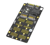 Zxfdsfdbnm Tarjeta de interfaz portátil NVMe a SATA3 y SFF-8643 para facilitar las actualizaciones de discos duros y copias de seguridad