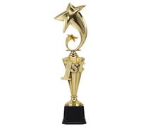 Zxfdsfdbnm Trofeos de estrella y oreja de trigo, medallas de fútbol, copa de premio para competiciones deportivas y celebraciones de fiestas, premios de trofeos