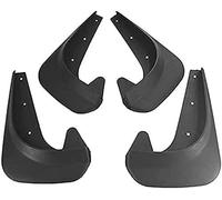 ZXFENG 4 pcs Auto Faldillas antibarro para Fiat 500 500c 500x, Coche Faldón Faldillas Antibarro Protectores Styling Accesorios Guardabarros