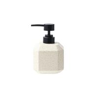 ZXFIYTBH Dispensador de jabón Dispensadores De Jabón Cerámico Estilo WABI-sabi for Hoteles Y Hogares: Ideales for Champú Gel Baño Dispensador de Bomba de loción(Blanco)