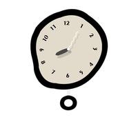 ZXFIYTBH Reloj de Pared Wall Clock Silent Non-Ticking Home Decor Hanging Art Living Room Reloj(16inch)