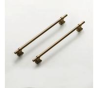 ZXFLOOR 6-10 Piezas de manijas de latón Vintage para gabinetes, manijas para Puertas, Tiradores Retro para cajones y armarios, manijas para Muebles para Cocina y hogar Envejecido