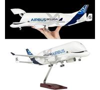 ZXGGASG 1:150 Beluga A330 Transport Aircraft Plane Model Jet Airplane Mode Openable Cargo Bay Die-Cast Collectibles Aircraft Model Plane,for Collecting and Gift