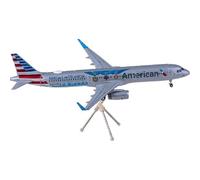 ZXGGASG Aircraft Models 1:200 Finished Replica G2AAL1156 For American Airlines A321 N167AN Flagship Valor Medal of Honor Miniature Airplane Model