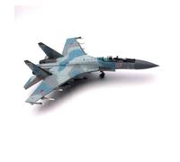 ZXGGASG Airplane Toy Scale 1/100 For Russian Air Force Fighter Su 35 Airplane Metal Alforloy Display Collectible Gift (with Stand) For Aviation Enthusiast Gift
