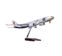 ZXGGASG Airplane Toys 1:135 Scale A330 Airlines with Lights Bottom Wheel Die-Cast Resin Plane Collectible Display Aircraft Model For Collection and Display(No Light)