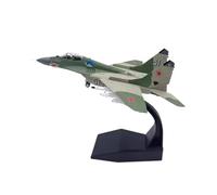 ZXGGASG Die-Cast Metal Aircraft 1: 100 For Mig Mig29 Fighter Jet Model Collectibles Gifts For Young Aviation Fans For Collection and Display