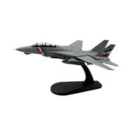 ZXGGASG Die-Cast Metal Aircraft 1/100 Scale For Navy F-14D VF-2 Military Aircraft Model Variable Wing Mode Fighter For Collection and Display