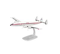 ZXGGASG Die-Cast Metal Aircraft 1:125 Scale For Lockheed L1049 ABS Airplane Model Toy For Collection Ornaments Aviation For Collection and Display