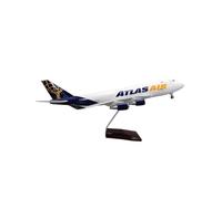 ZXGGASG Die-Cast Metal Aircraft 1:130 Scale Model Collectible Toy Aircraft 47CM B747 Planes Kits Display Diecast Airplane For Adults NO For Collection and Display
