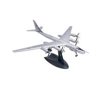 ZXGGASG Die-Cast Metal Aircraft 1/200 Scale For Russia Air Force Tupolev TU-95 Bear Type Strategic Replica Aircraft Model For Collection and Display