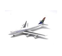 ZXGGASG Die-Cast Metal Aircraft 1:500 Scale For B747-300 Model South African Landing Gears Aircraft Plane Model For Collection and Display