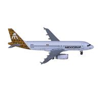 ZXGGASG Die-Cast Metal Aircraft 1:500 Scale For Mexicana Diecast A320 Avion Metal Aviacion Airplane Miniatures Model For Boy For Collection and Display