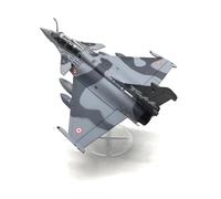 ZXGGASG Die-Cast Metal Aircraft 1:72 For French Air Force Rafale B Two-Seat Camouflage Version of The Rafale Simulation of Fighter Models For Collection and Display