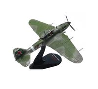 ZXGGASG Die-Cast Metal Aircraft 1/72 For Soviet IL2 Combat Attack Aircraft Metal Military Toy Diecast Plane Model For Collection For Collection and Display(Green)