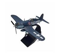 ZXGGASG Die-Cast Metal Aircraft 1/72 Scale For WW2 F4U Corsair Dragon Fighter Aircraft Metal Military Plane Diecast Model For Collection and Display