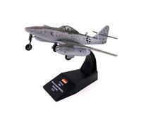 ZXGGASG Die-Cast Metal Aircraft 1:72 Scale For WWII German Messerschmitt Me262 Jet Militarized Fighter Aircraft Model Collection Toy For Collection and Display