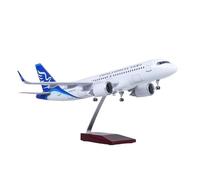 ZXGGASG Die-Cast Metal Aircraft 1/80 For Macau Airlines A320 Neo with and Wheels Die-Cast Resin Aircraft Model Collectible Display Item For Collection and Display(No Light)