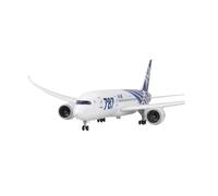 ZXGGASG Die-Cast Metal Aircraft Aviation Enthusiast Collection For B787 Japan Ana 47cm Diecast Airplane Aircraft Model Toy Simula For Collection and Display(No Light)