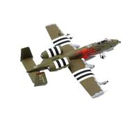 ZXGGASG Die-Cast Metal Aircraft Diecast 1:144 Scale For A10 Air Force A-10 Aircraft Model Simulation Souvenir Hobby Collection Decoration For Collection and Display