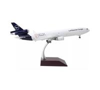 ZXGGASG Die-Cast Metal Aircraft Diecast 1/200 Scale For Lufthansa Mcdonnell Douglas MD-11F Aircraft Model Collection Display Decoration For Collection and Display