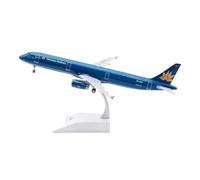 ZXGGASG Die-Cast Metal Aircraft Diecast 1:200 Scale For Vietnam A321 Finished Souvenir Hobby Collection Plane Model Home Decoration For Collection and Display