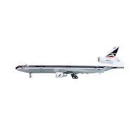 ZXGGASG Die-Cast Metal Aircraft Diecast 1/400 Scale For Mcdonnell MD-11 Aircraft Model Decoration Collection For Collection and Display
