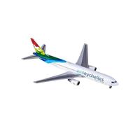 ZXGGASG Die-Cast Metal Aircraft Diecast 1:400 Scale For Seychelles 767-300 Model Simulation Static Collection For Collection and Display