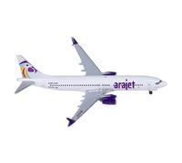 ZXGGASG Die-Cast Metal Aircraft Diecast 1:500 Scale For B737 MAX 8 HI1078 Aircraft Simulation Souvenir Hobby Collection Fighter Jet Model For Collection and Display