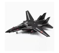 ZXGGASG Die-Cast Metal Aircraft Diecast 1:72 Scale For Macross F-14 Fighter Finished Aircraft Model Static Decoration Souvenir For Collection and Display(Black)