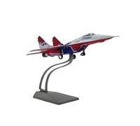 ZXGGASG Die-Cast Metal Aircraft Diecast 1:72 Scale For MIG-29 Performance Aircraft Airshow Fighter Military Model Static Display For Collection and Display
