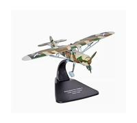 ZXGGASG Die-Cast Metal Aircraft Diecast Scale 1/72 For Finished Hs126 Reconnaissance Aircraft Model Collection Display Decorative For Collection and Display